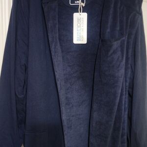Men's Navy Lounge Dude Robe